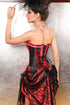 Red and Black Exquisite Valentina Corset